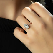  The Ellie Oval Lab Diamond Ring 14k White Gold 003