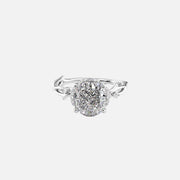  The Halo Twig Cushion Lab Diamond Ring 18k White Gold 001