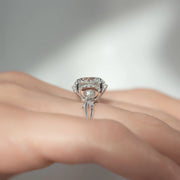  The Halo Twig Round Moissanite Ring 14k White Gold 004 Final