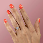  The Hidden Halo Penelope Emerald Lab Diamond Ring 14k Rose Gold 004