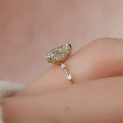 The Hidden Halo Penelope Pear Moissanite Ring 14k Yellow Gold 004 Final