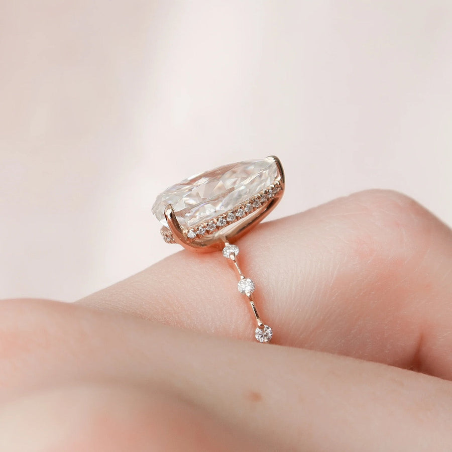  The Hidden Halo Penelope Pear Moissanite Ring 18k Rose Gold 004 Final