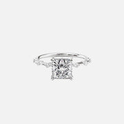  The Hidden Halo Penelope Princess Lab Diamond Ring 14k White Gold 001