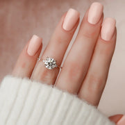  The Hidden Halo Penelope Round Lab Diamond Ring 14k Rose Gold 003