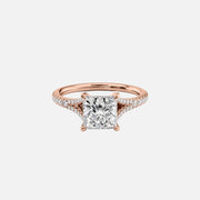  The Jade Princess Lab Diamond Ring 18k Rose Gold 001