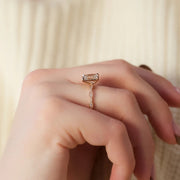  The Jasmine Radiant Lab Diamond Ring 18k Rose Gold 004 Final