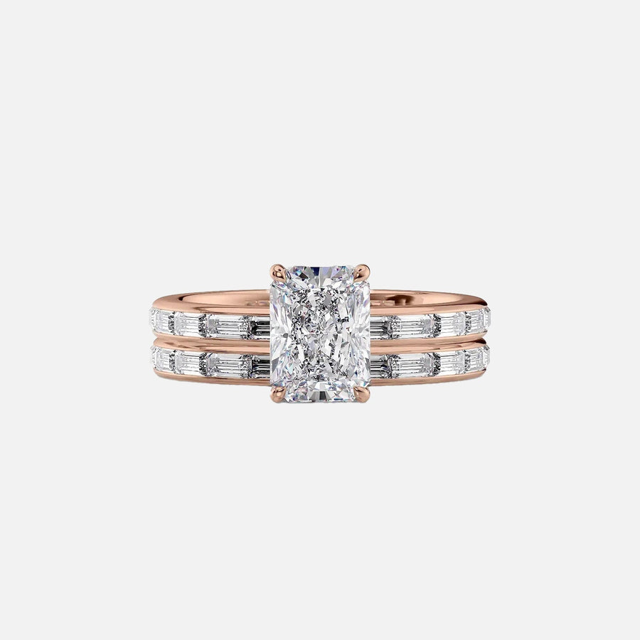  The Jennifer Radiant Lab Diamond Ring 14k Rose Gold 003