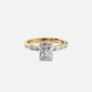 The Jennifer Radiant Lab Diamond Ring 14k Yellow Gold 001
