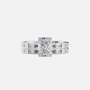  The Jennifer Radiant Lab Diamond Ring 18k White Gold 003