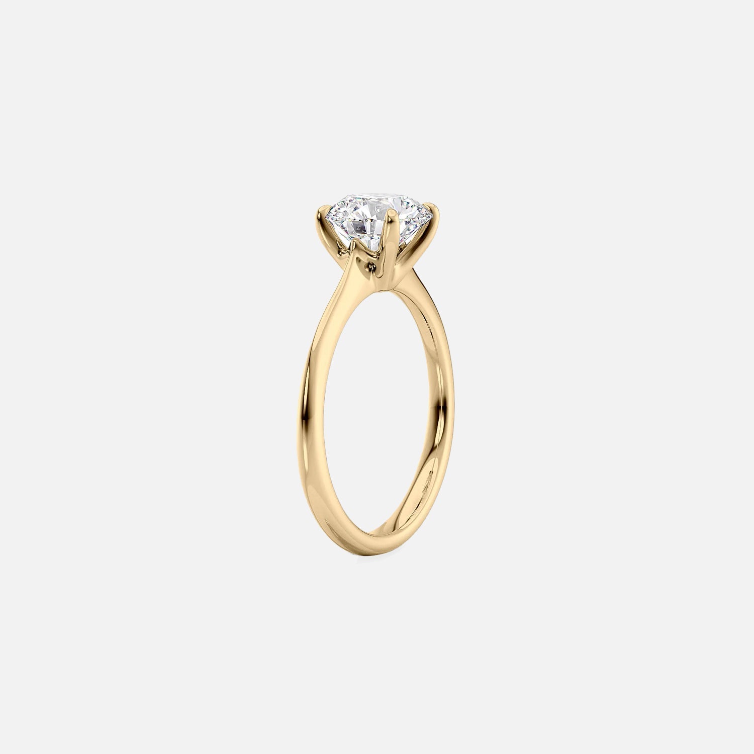  The Katelyn Oval Lab Diamond Ring 14k Yellow Gold 002
