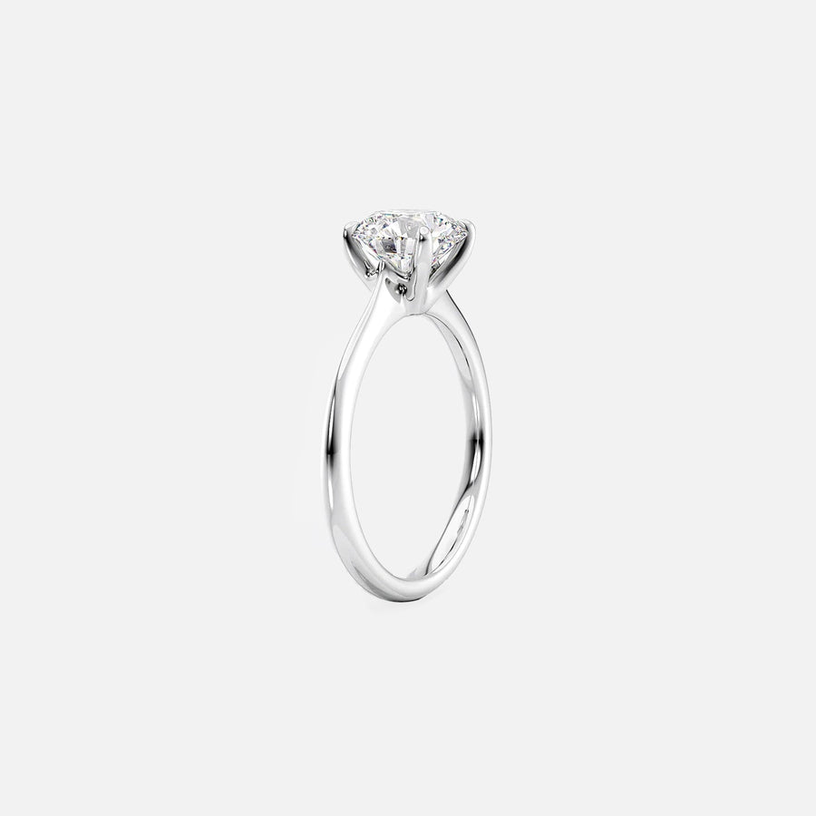  The Katelyn Princess Lab Diamond Ring 14k White Gold 002