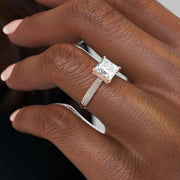  The Kayla Princess Lab Diamond Ring 14k Rose Gold 005 Final