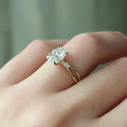  The Kelsey Oval Moissanite Ring 18k Yellow Gold 004 Final
