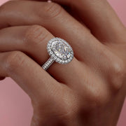  The Kylie Oval Moissanite Ring 14k White Gold 005 Final