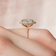  The Lenny Oval Moissanite Ring 14k Yellow Gold 004 Final