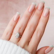  The Lenny Pear Moissanite Ring 18k Rose Gold 004 Final