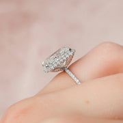  The Lenny Radiant Moissanite Ring 14k White Gold 004 Final