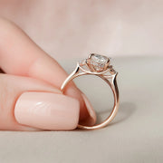  The Lia Oval Moissanite Ring 18k Rose Gold 005 Final