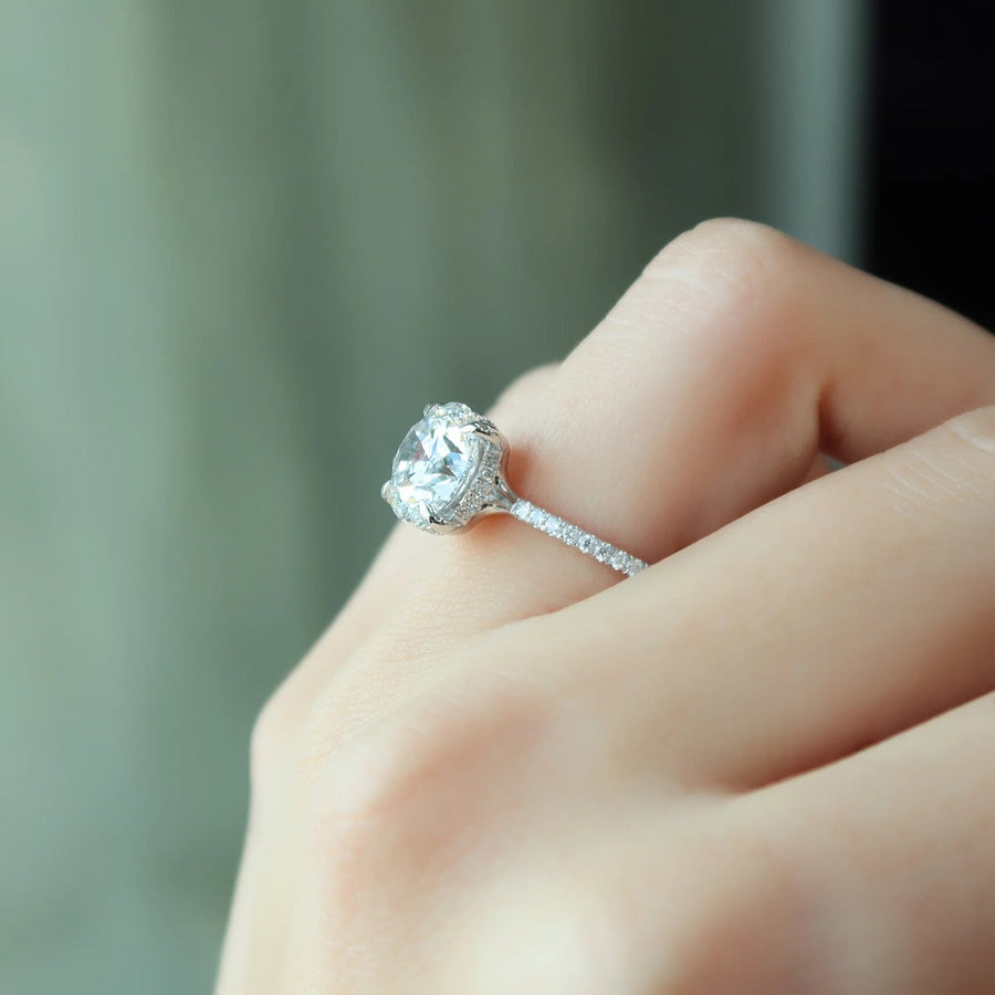  The Mandy Round Lab Diamond Ring 14k White Gold 004 Final