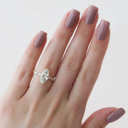  The Marquise Lucia Marquise Moissanite Ring 18k Yellow Gold 004