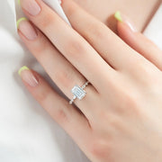  The Marquise Round Lindsey Emerald Lab Diamond Ring 14k White Gold 004 Final