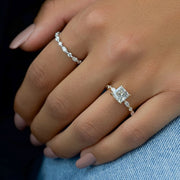  The Marquise Round Lindsey Princess Lab Diamond Ring 18k Yellow Gold 004 Final