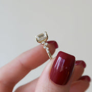  The Mia Emerald Lab Diamond Ring 14k Yellow Gold 004 Final