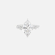  The Mia Marquise Lab Diamond Ring 18k White Gold 001