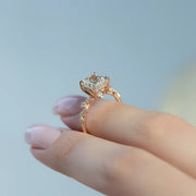  The Mia Princess Lab Diamond Ring 18k Rose Gold 004 Final