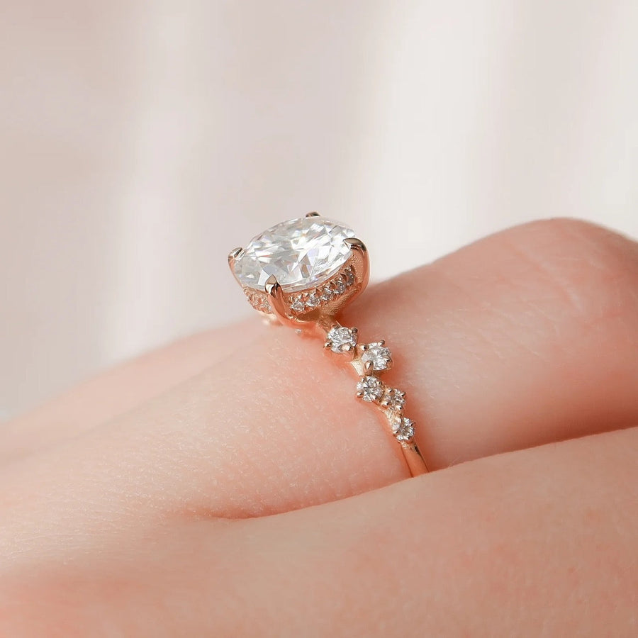  The Mia Round Lab Diamond Ring 18k Rose Gold 004 Final