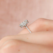  The Pave Alex Radiant Moissanite Ring 18k White Gold 004 Final