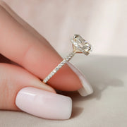  The Pave Alex Round Moissanite Ring 14k Yellow Gold 004 Final