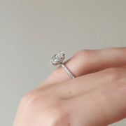  The Pave Alison Oval Lab Diamond Ring 18k White Gold 004