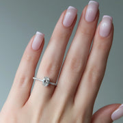  The Pave Ashley Oval Lab Diamond Ring 18k White Gold 003