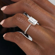  The Pave Eleanor Emerald Moissanite Ring 18k Rose Gold 006 Final