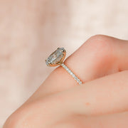  The Pave Kamellie Oval Lab Diamond Ring 14k Yellow Gold 004 Final