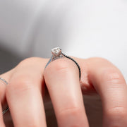  The Pave Madison Oval Lab Diamond Ring 14k White Gold 005 Final