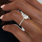  The Pave Nelly Pear Moissanite Ring 14k Yellow Gold 005 Final