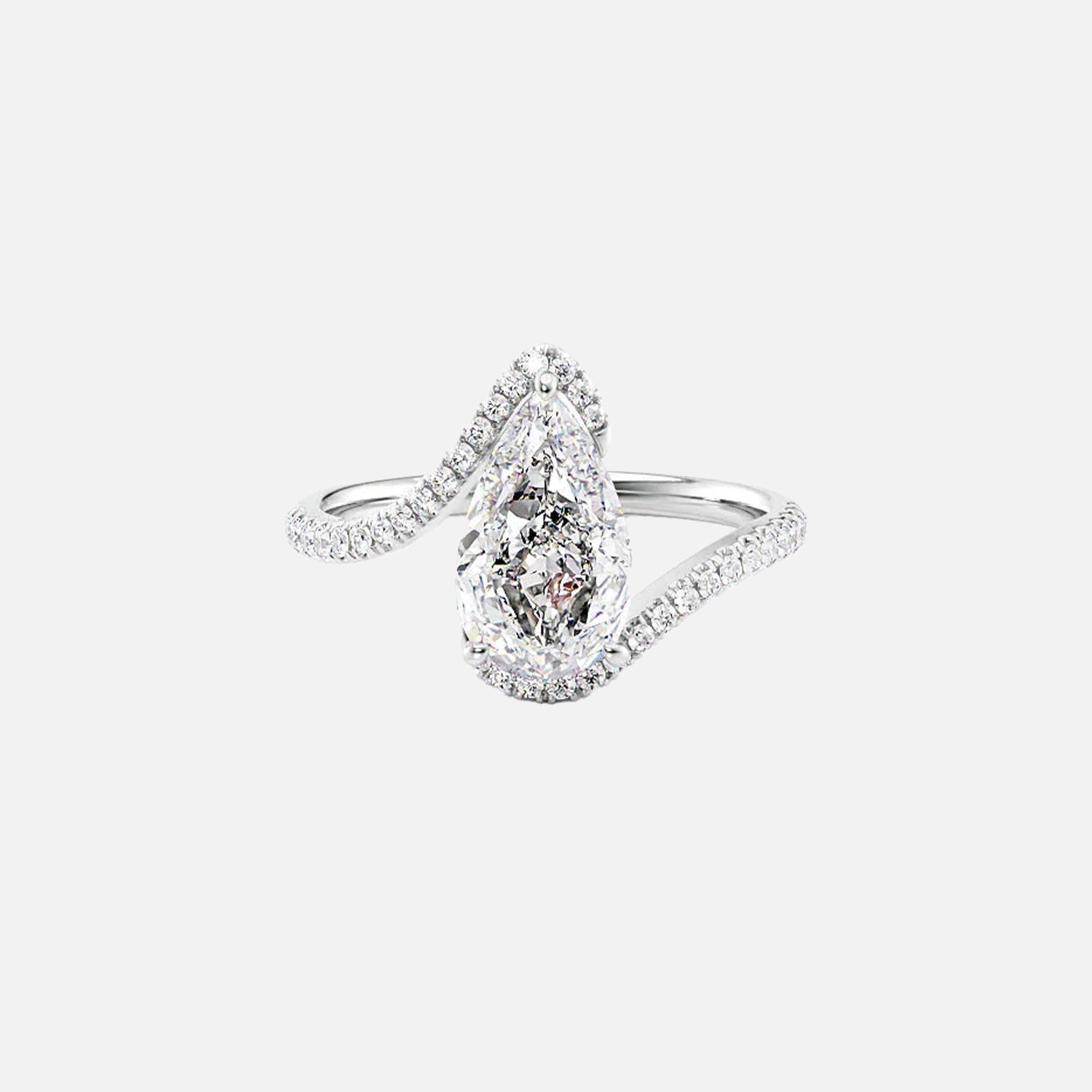  The Pave Skyler Pear Lab Diamond Ring 14k White Gold 001 140cf27c-c073-4ea4-92b5-ca5d6eecc466