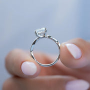  The Pave Twig Cushion Lab Diamond Ring 18k White Gold 5 Final
