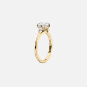  The Pears Liv Princess Lab Diamond Ring 18k Yellow Gold 002