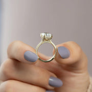  The Rachel Radiant Moissanite Ring 14k Yellow Gold 005 Final