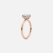 The Razor Cushion Solitaire Moissanite Ring - KNT - Engagement Rings, Wedding Bands & Fine Jewelry