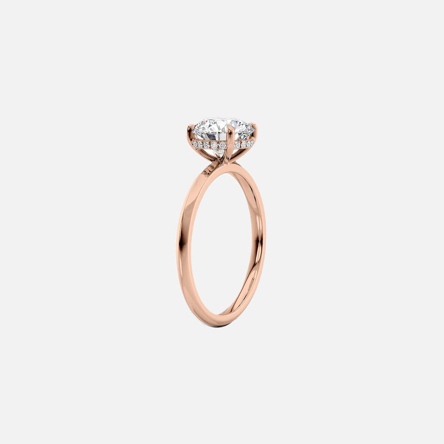 The Razor Cushion Solitaire Moissanite Ring - KNT - Engagement Rings, Wedding Bands & Fine Jewelry