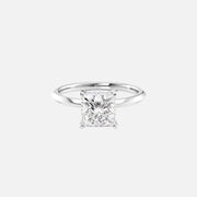  The Razor Kamellie Princess Lab Diamond Ring 18k White Gold 001