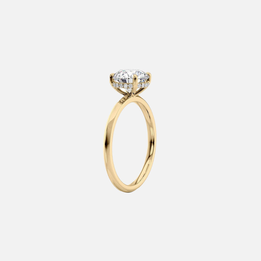 The Razor Pear Solitaire Moissanite Ring - KNT - Engagement Rings, Wedding Bands & Fine Jewelry