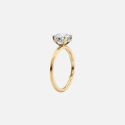 The Razor Princess Solitaire Moissanite Ring - KNT - Engagement Rings, Wedding Bands & Fine Jewelry