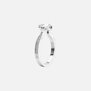 The Rebecca Pear Lab Diamond Ring 14k White Gold 002