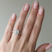  The Round Khloe Oval Lab Diamond Ring 14k White Gold 004 Final