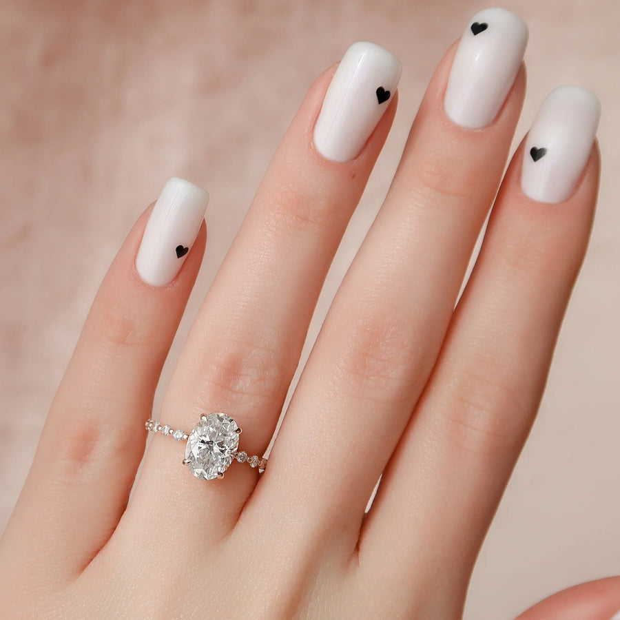  The Round Khloe Oval Lab Diamond Ring 18k Rose Gold 004 Final